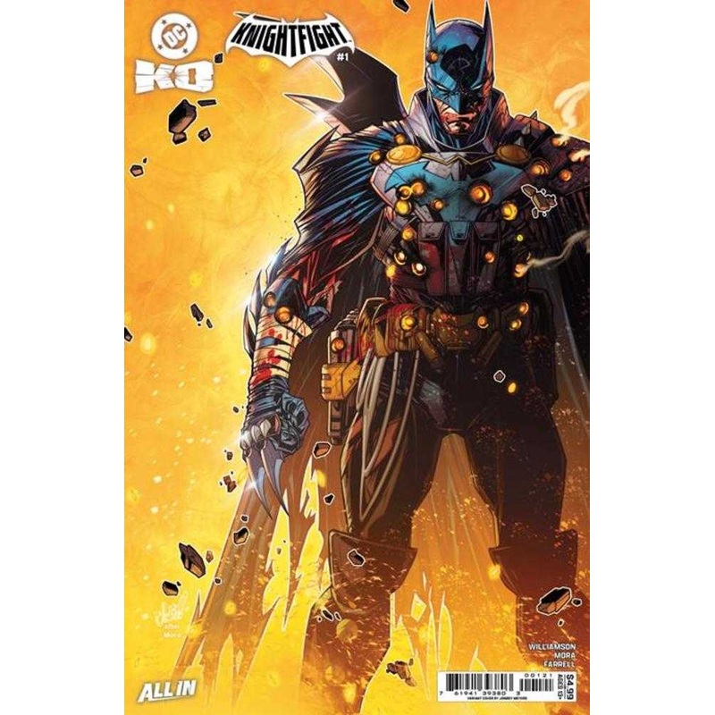 DC K.O. Knightfight #1 (Of 4) Cover B Jonboy Meyers Card Stock Variant