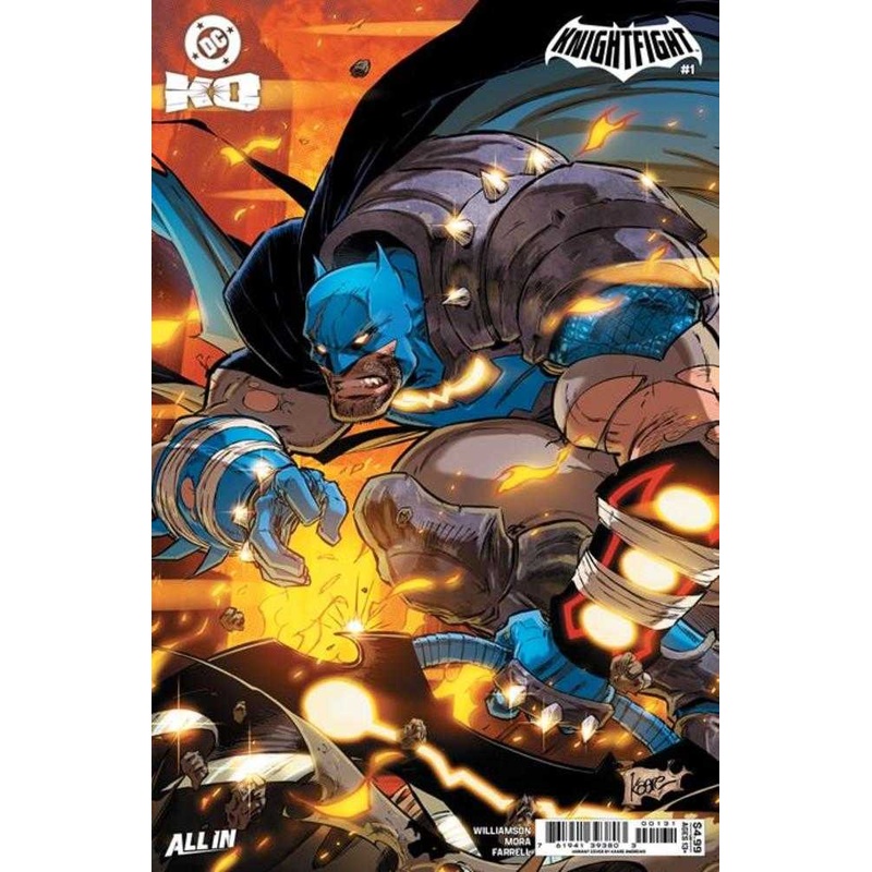 DC K.O. Knightfight #1 (Of 4) Cover C Kaare Andrews Card Stock Variant