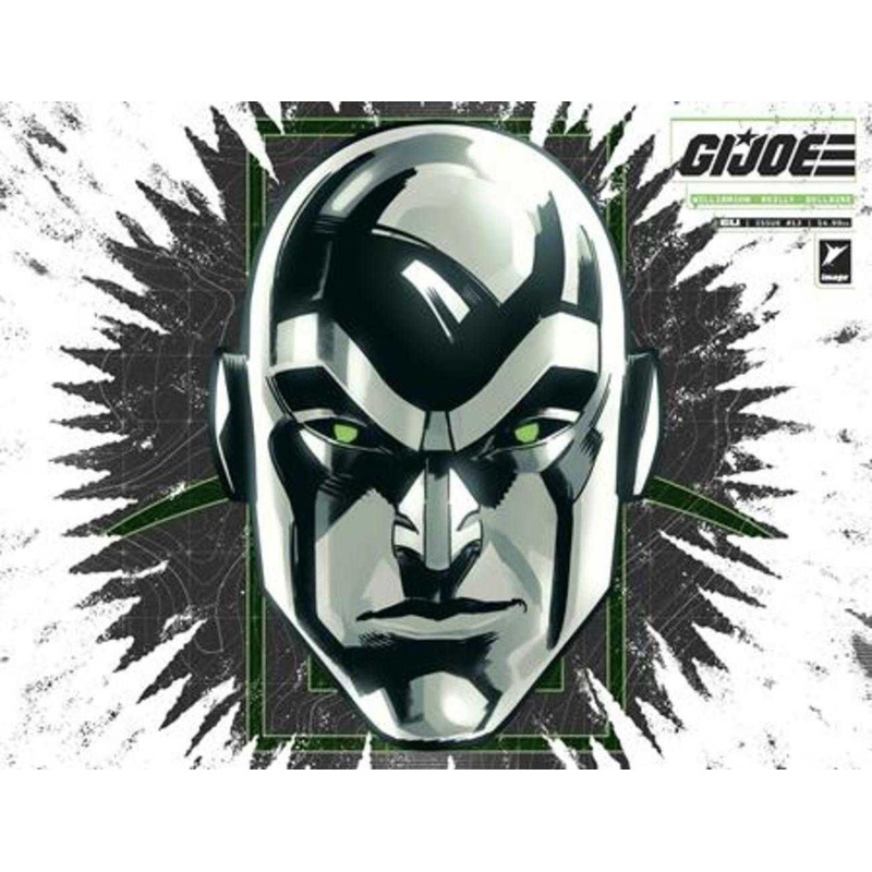 G.I. Joe #13 Cover I Andrea Milana & Andres Juarez Foil Die Cut Variant