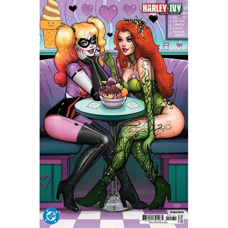Harley And Ivy Life And Crimes #1 (Of 6) Cover C Nathan Szerdy Card Stock Variant