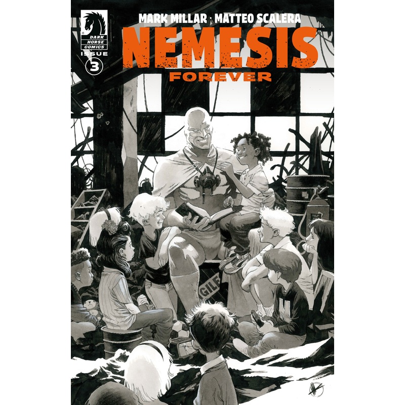 Nemesis Forever #3 (Cover B) (Black & White) (Matteo Scalera)