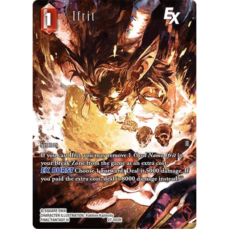 Ifrit EX (Full Art) [Journey of Discovery]