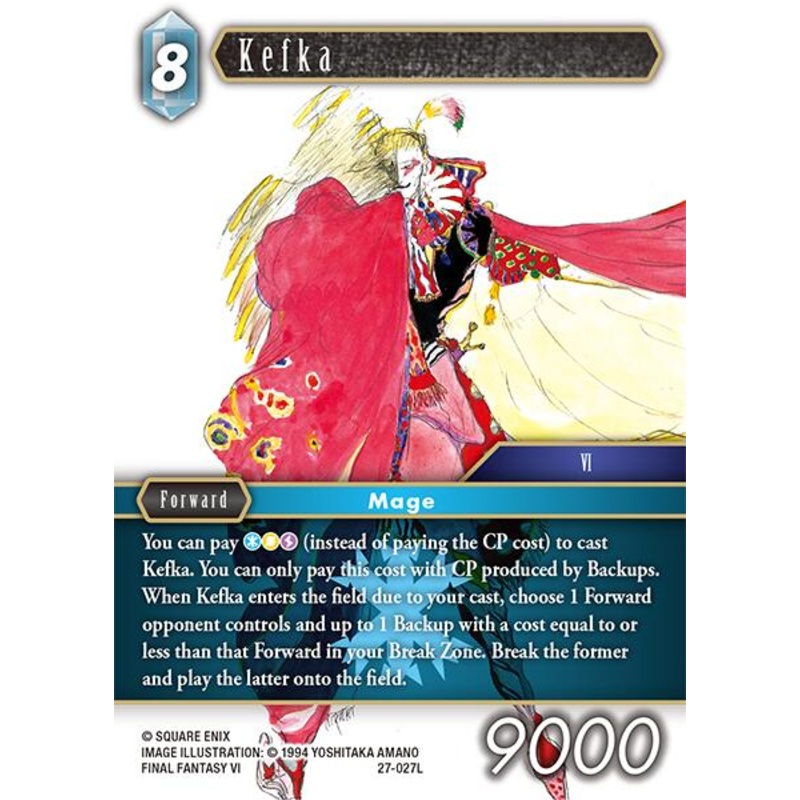 Kefka [Journey of Discovery]|Near Mint|Lightly Played|Moderately Played|Heavily Played|Damaged|Near Mint Foil|Lightly Played Foil|Moderately Played Foil|Heavily Played Foil|Damaged Foil