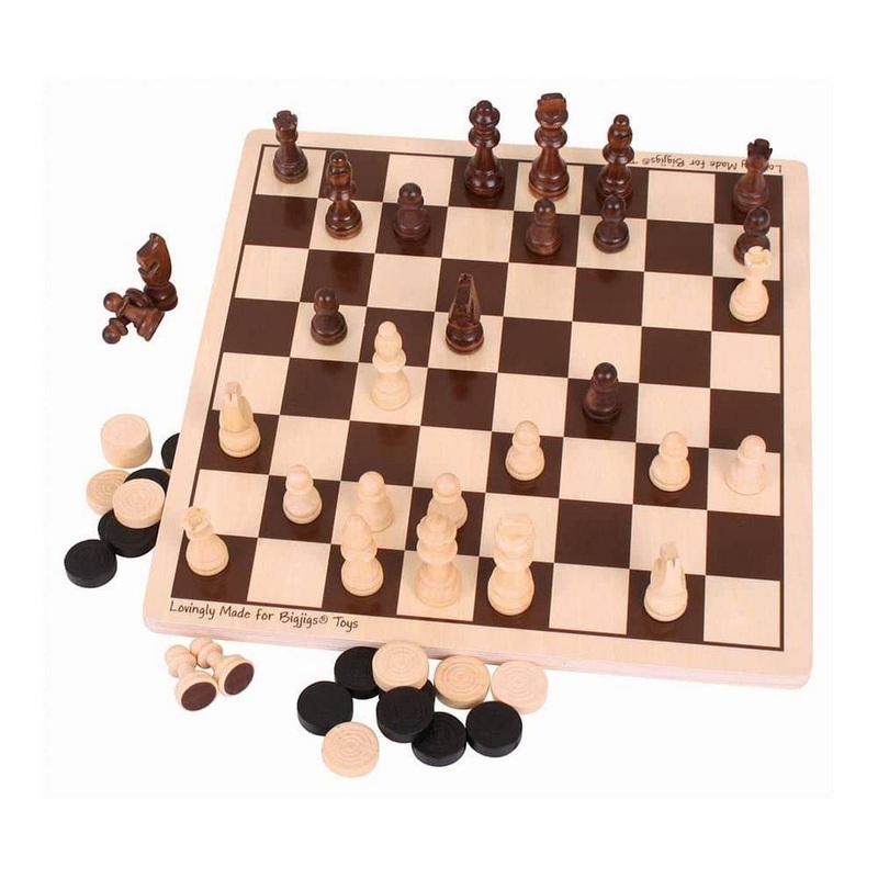 Draughts and Chess Set