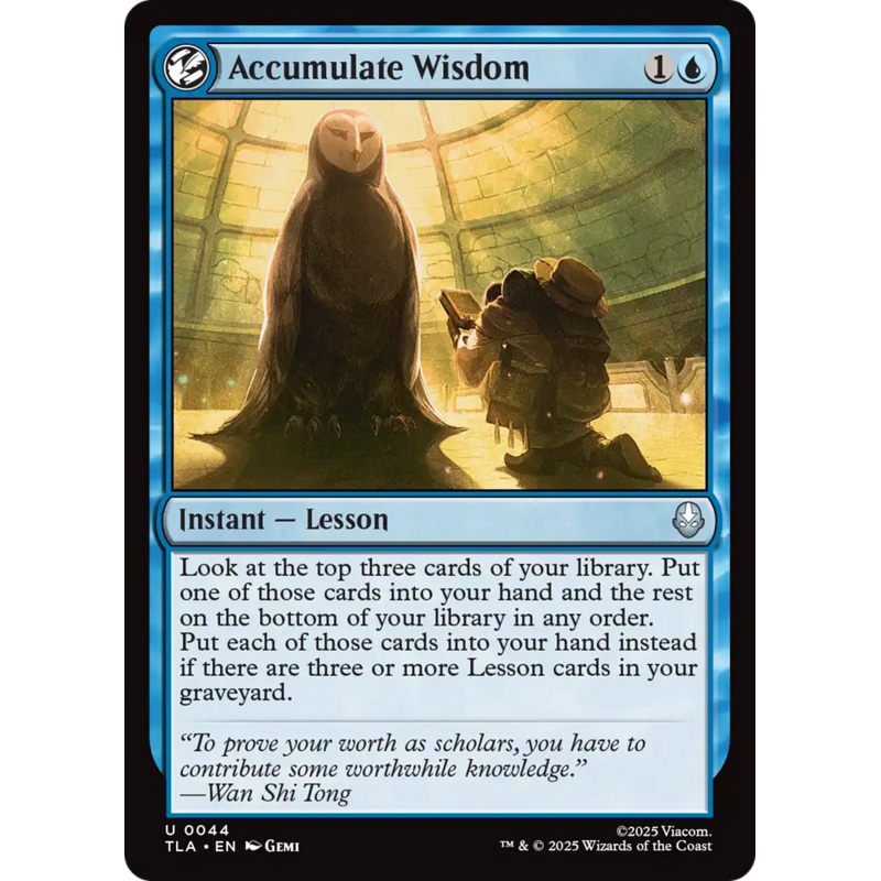 Accumulate Wisdom [Avatar: The Last Airbender]
