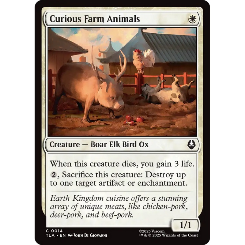 Curious Farm Animals [Avatar: The Last Airbender]