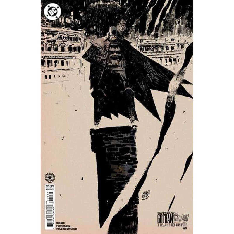 Batman Gotham By Gaslight A League For Justice #5 (Of 6) Cover B Ashley Wood Card Stock Variant