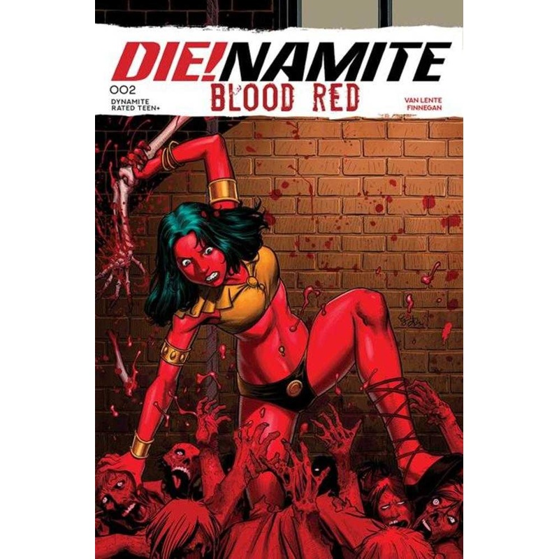Dienamite Blood Red #2 Cover A Ej Su