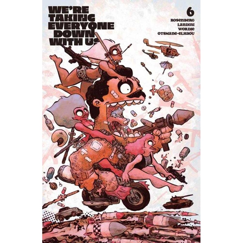 Were Taking Everyone Down With Us #6 (Of 6) Cover B Jesse Lonergan Variant (Mature)