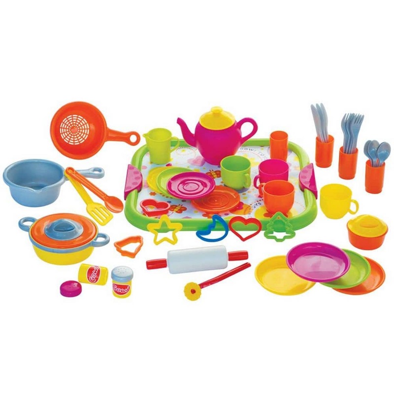 Dinner Service (Pink  52 Piece Set)