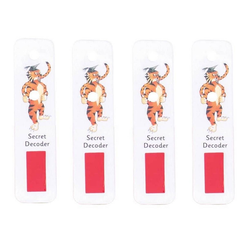 Red Reveal Decoder (Pack of 4)