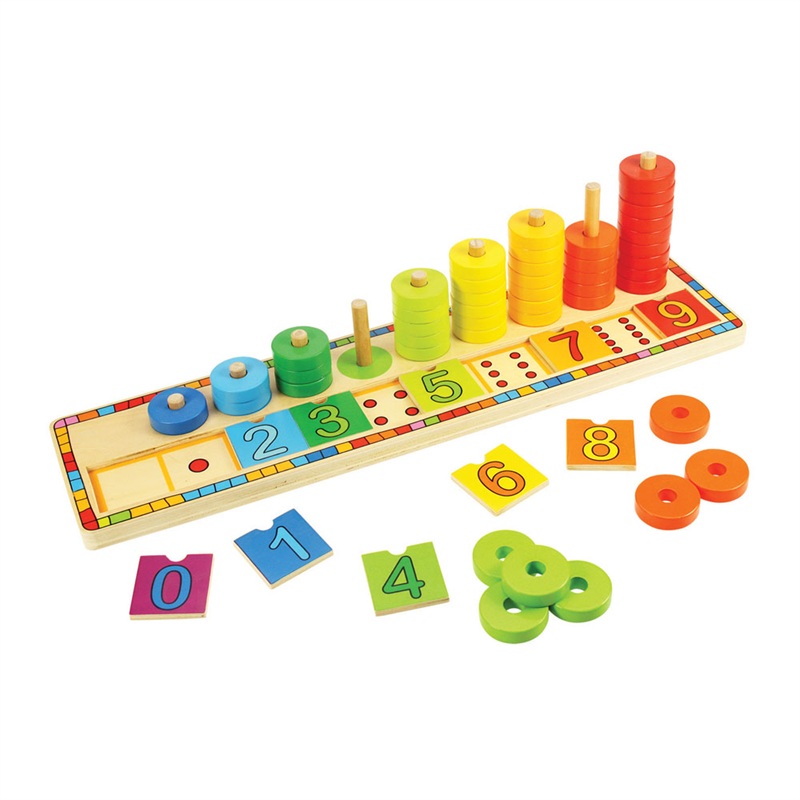 Wooden Learn to Count Puzzle