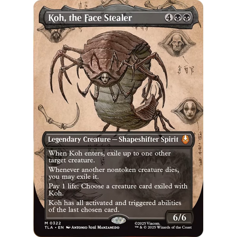 Koh, the Face Stealer (Borderless) [Avatar: The Last Airbender]