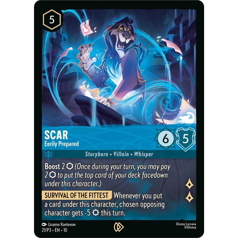 Scar – Eerily Prepared (21) [Promo Cards]