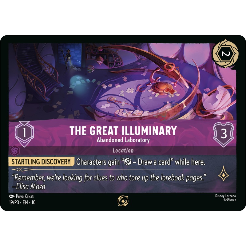 The Great Illuminary – Abandoned Laboratory (19) [Promo Cards]