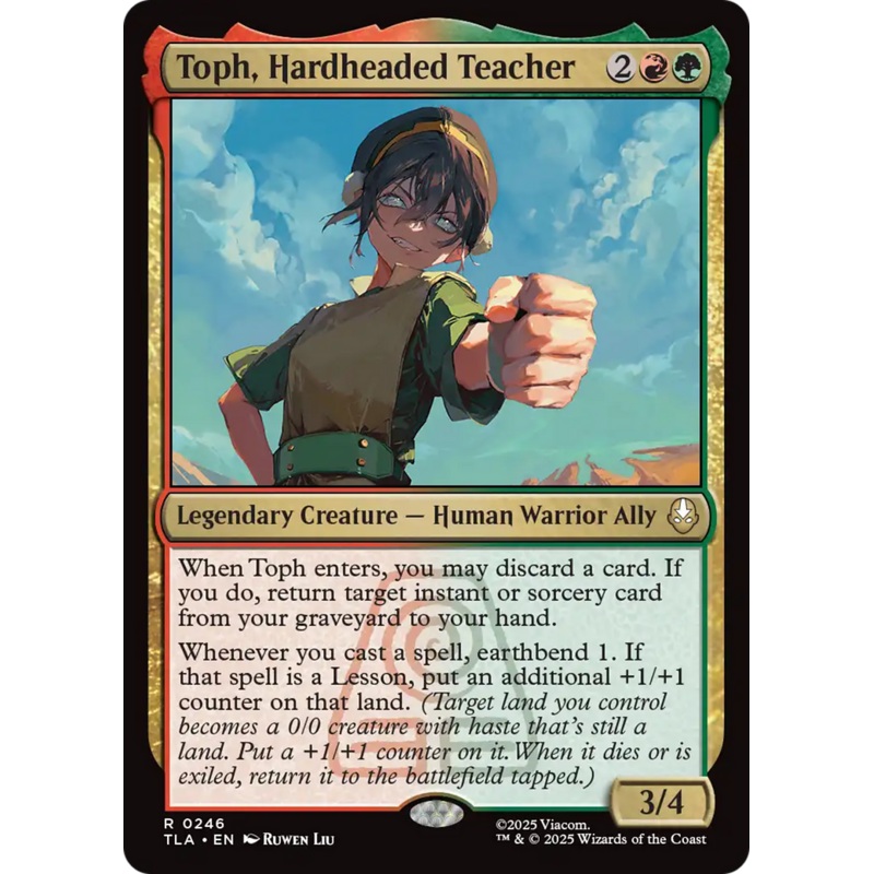 Toph, Hardheaded Teacher [Avatar: The Last Airbender]