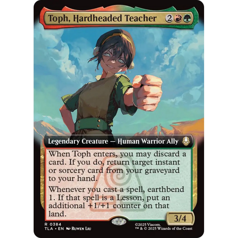 Toph, Hardheaded Teacher (Extended Art) [Avatar: The Last Airbender]