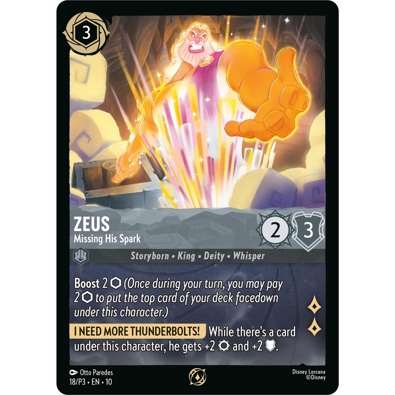 Zeus – Missing His Spark (18) [Promo Cards]