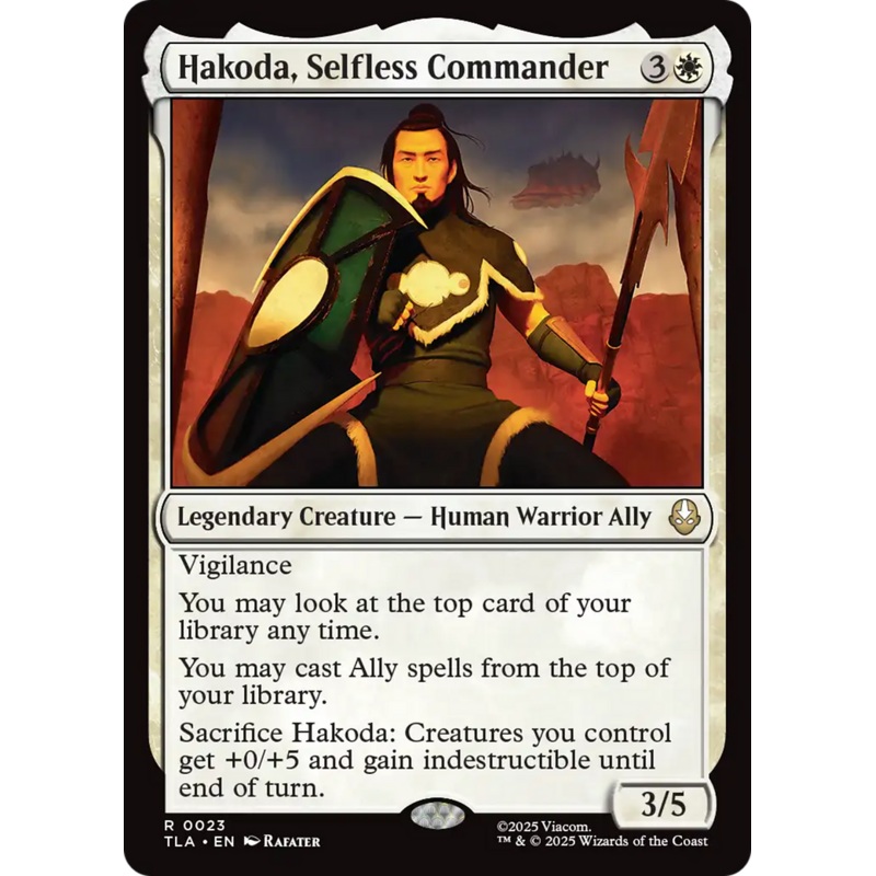 Hakoda, Selfless Commander [Avatar: The Last Airbender]