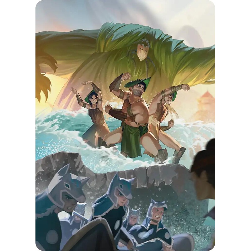Swampbenders Art Card [Avatar: The Last Airbender Art Series]