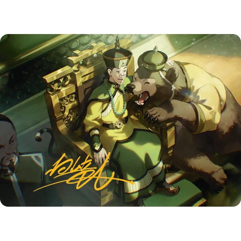 The Earth King Art Card (Gold-Stamped Signature) [Avatar: The Last Airbender Art Series]