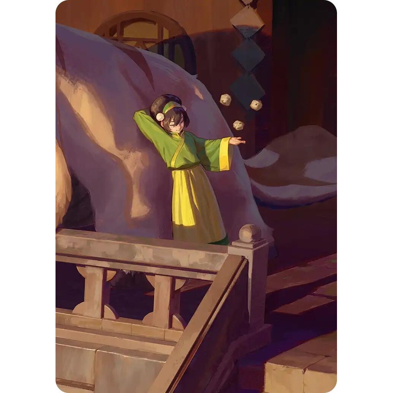Toph, Greatest Earthbender Art Card [Avatar: The Last Airbender Art Series]