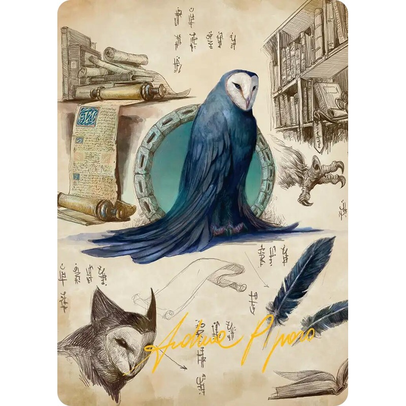 Wan Shi Tong, Librarian Art Card (Gold-Stamped Signature) [Avatar: The Last Airbender Art Series]