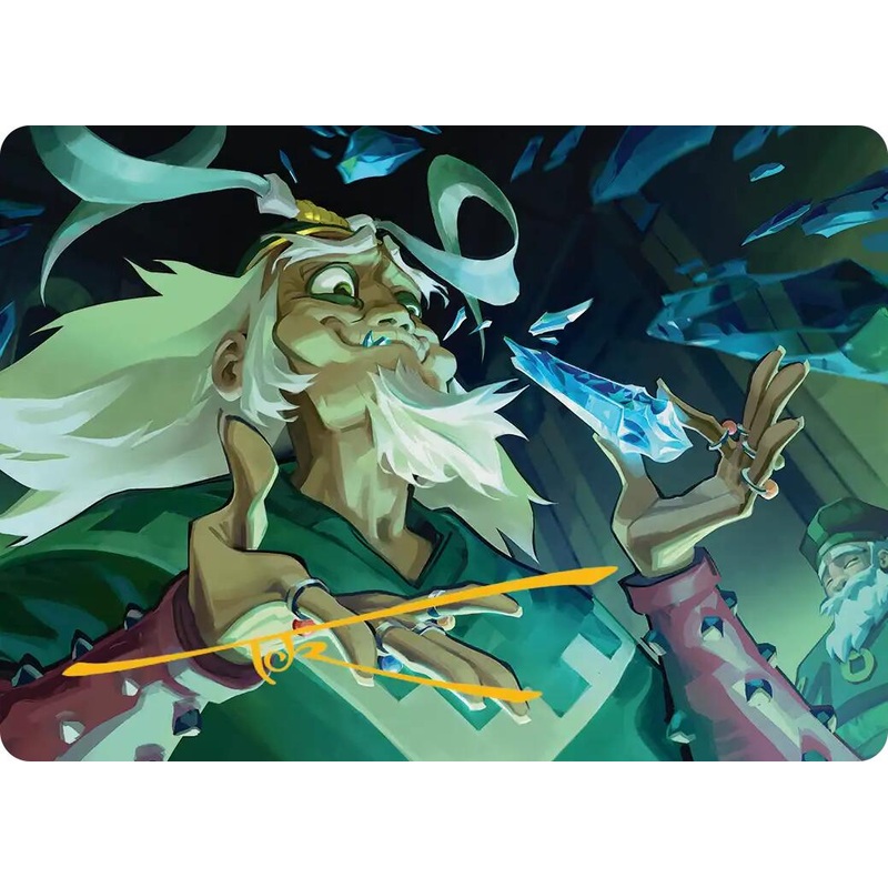 Bumi, King of Three Trials Art Card (Gold-Stamped Signature) [Avatar: The Last Airbender Art Series]