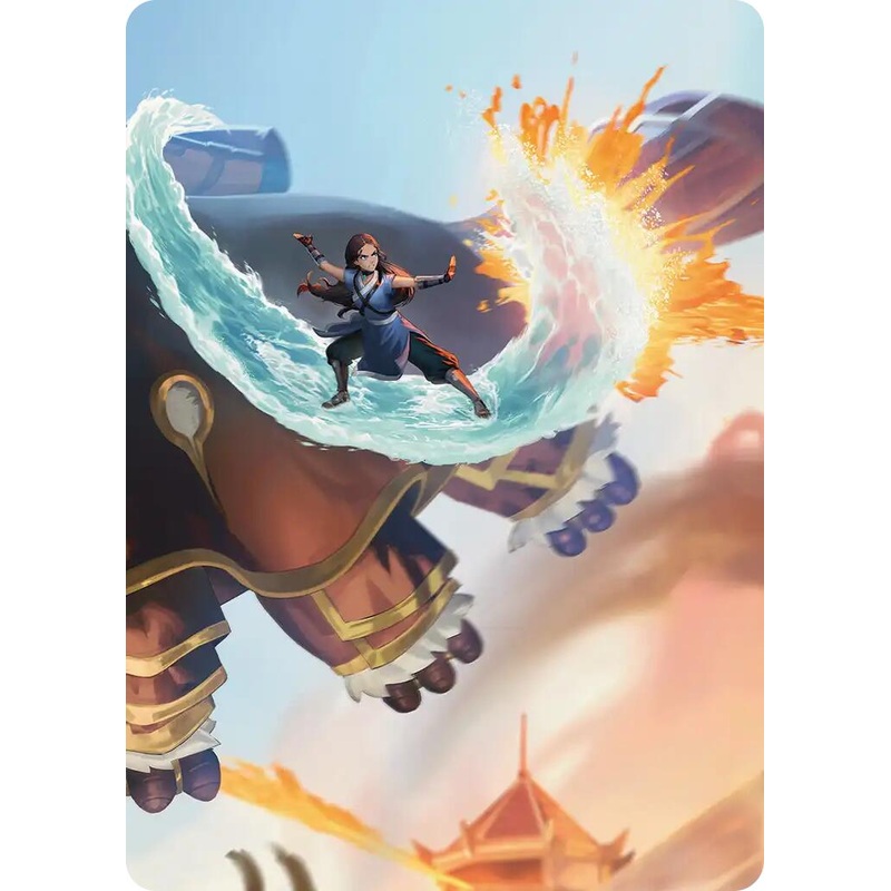 Katara’s Reversal Art Card [Avatar: The Last Airbender Art Series]