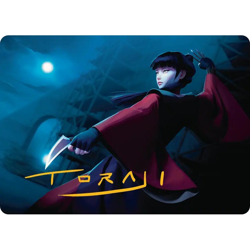 Mai, Jaded Edge Art Card (Gold-Stamped Signature) [Avatar: The Last Airbender Art Series]