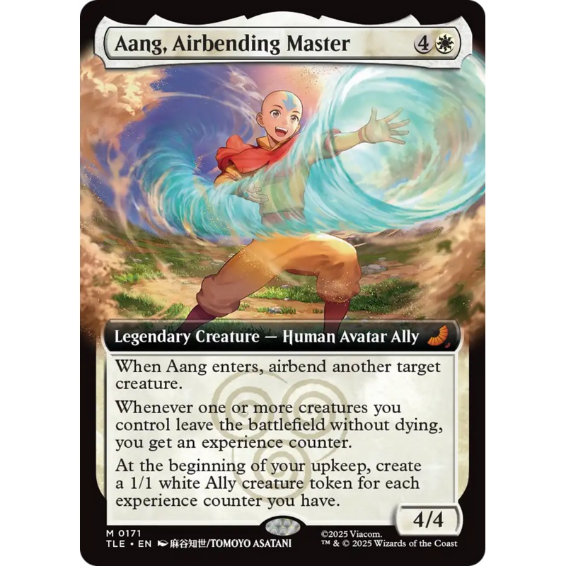 Aang, Airbending Master (Extended Art) [Avatar: The Last Airbender: Eternal-Legal]