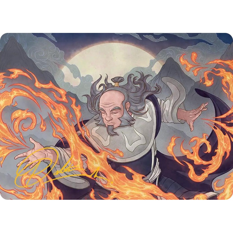 Iroh, Grand Lotus Art Card (Gold-Stamped Signature) [Avatar: The Last Airbender Art Series]