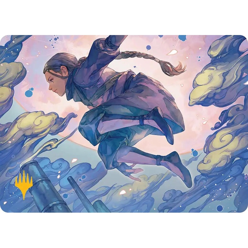 Katara, Seeking Revenge Art Card (Gold-Stamped Planeswalker Symbol) [Avatar: The Last Airbender Art Series]