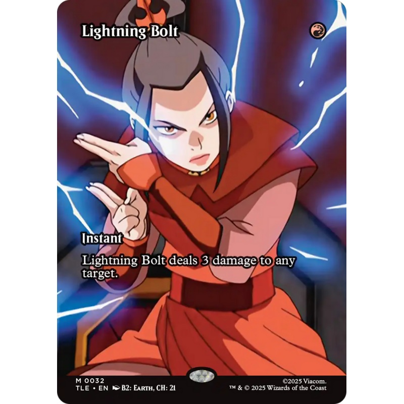 Lightning Bolt (Borderless) [Avatar: The Last Airbender: Eternal-Legal]