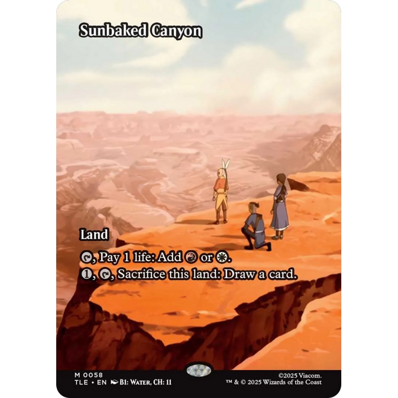 Sunbaked Canyon (Borderless) [Avatar: The Last Airbender: Eternal-Legal]