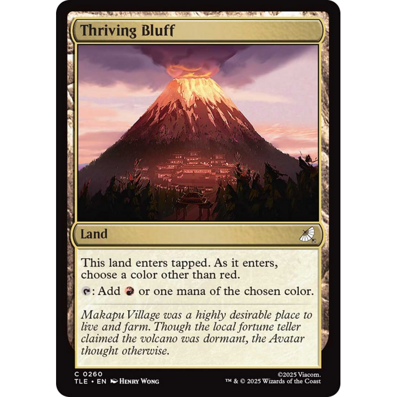 Thriving Bluff [Avatar: The Last Airbender: Eternal-Legal]