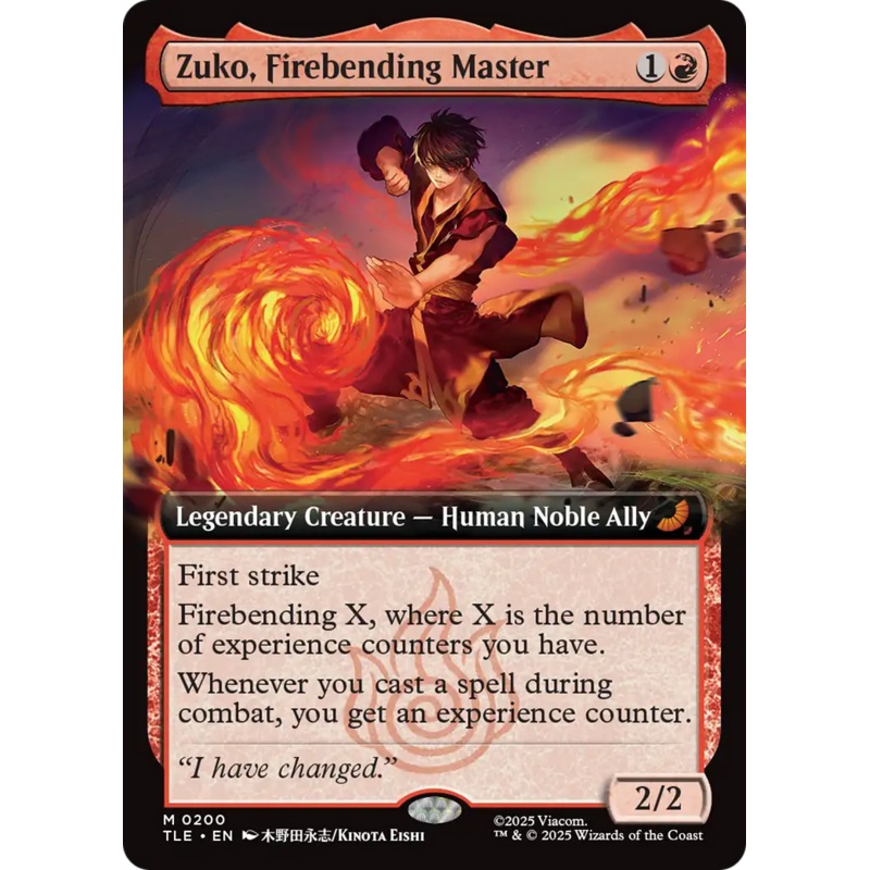 Zuko, Firebending Master (Extended Art) [Avatar: The Last Airbender: Eternal-Legal]