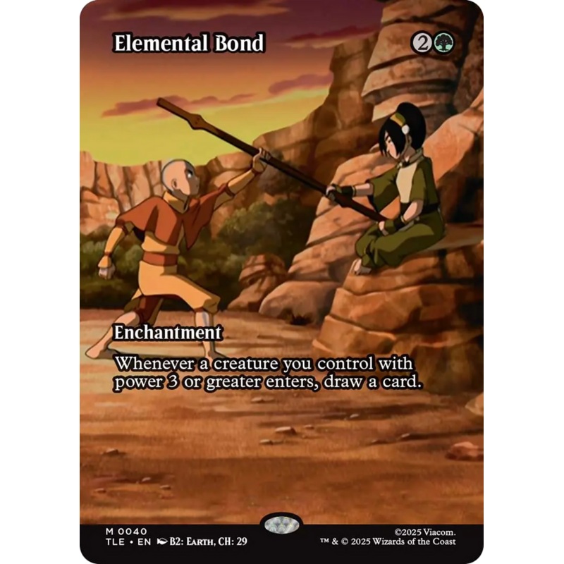Elemental Bond (Borderless) [Avatar: The Last Airbender: Eternal-Legal]