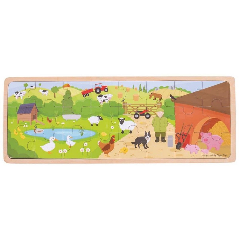 On The Farm 24pc Puzzle