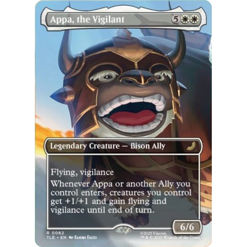 Appa, the Vigilant (Borderless) [Avatar: The Last Airbender: Eternal-Legal]