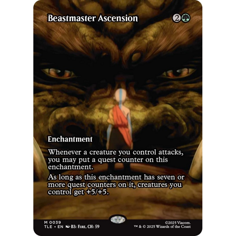 Beastmaster Ascension (Borderless) [Avatar: The Last Airbender: Eternal-Legal]