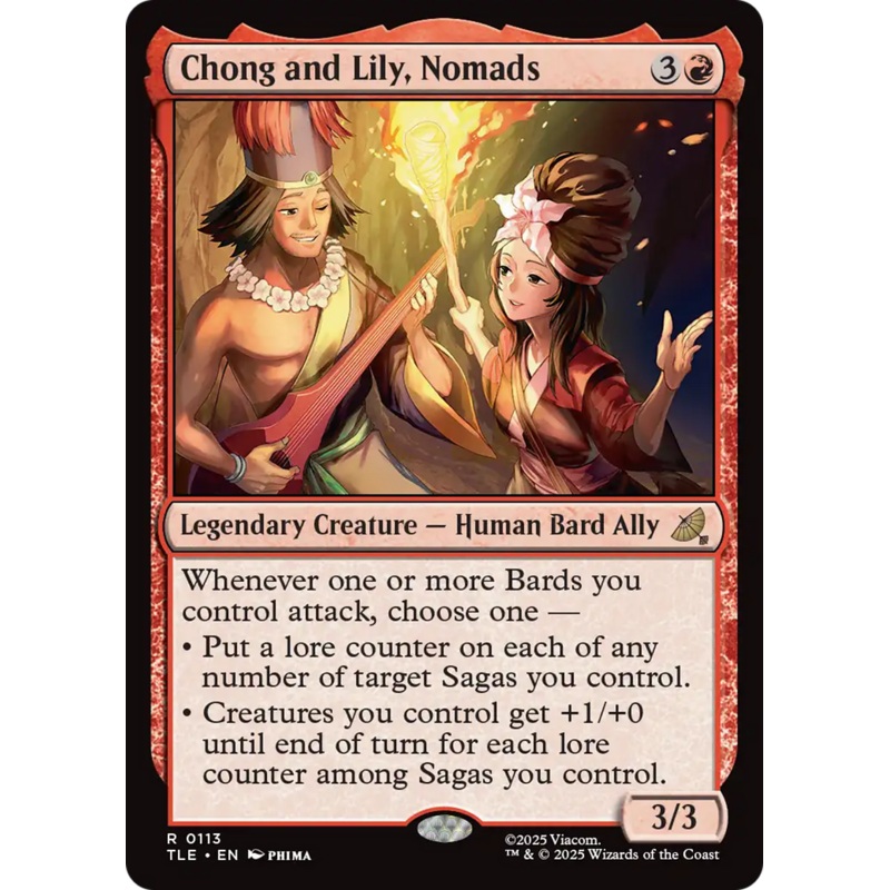 Chong and Lily, Nomads [Avatar: The Last Airbender: Eternal-Legal]