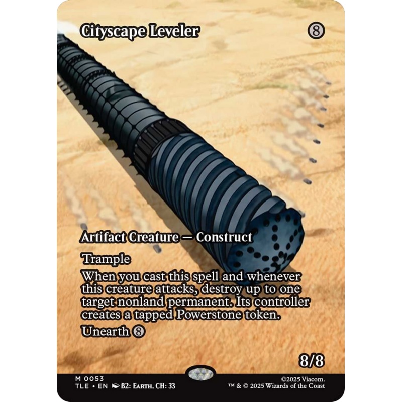 Cityscape Leveler (Borderless) [Avatar: The Last Airbender: Eternal-Legal]