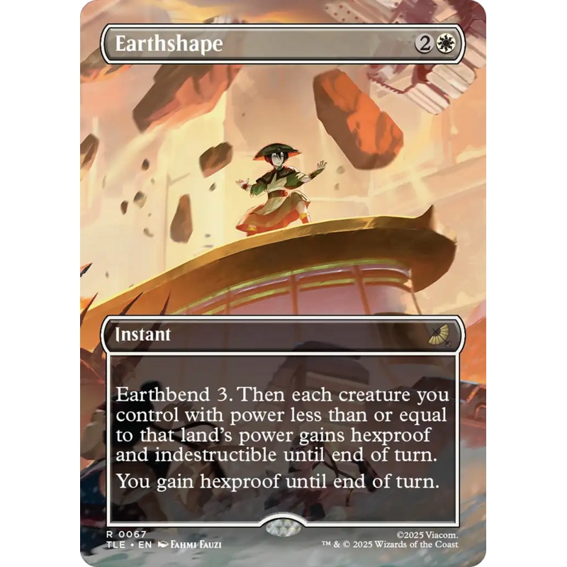 Earthshape (Borderless) [Avatar: The Last Airbender: Eternal-Legal]
