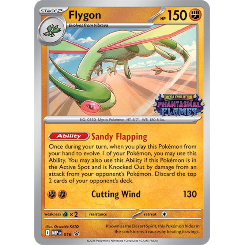 Flygon (016) (Prerelease) [Mega Evolution Promo]