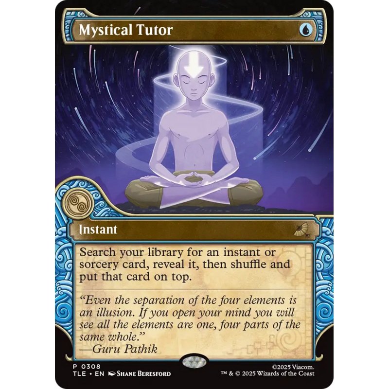Mystical Tutor (Showcase) [Avatar: The Last Airbender: Eternal-Legal]
