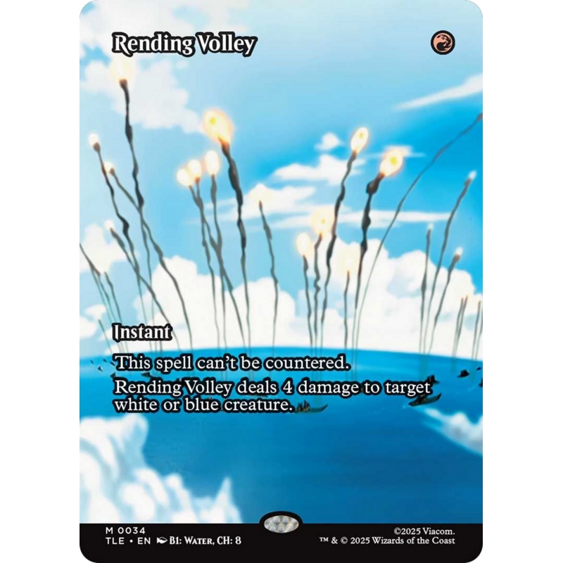 Rending Volley (Borderless) [Avatar: The Last Airbender: Eternal-Legal]