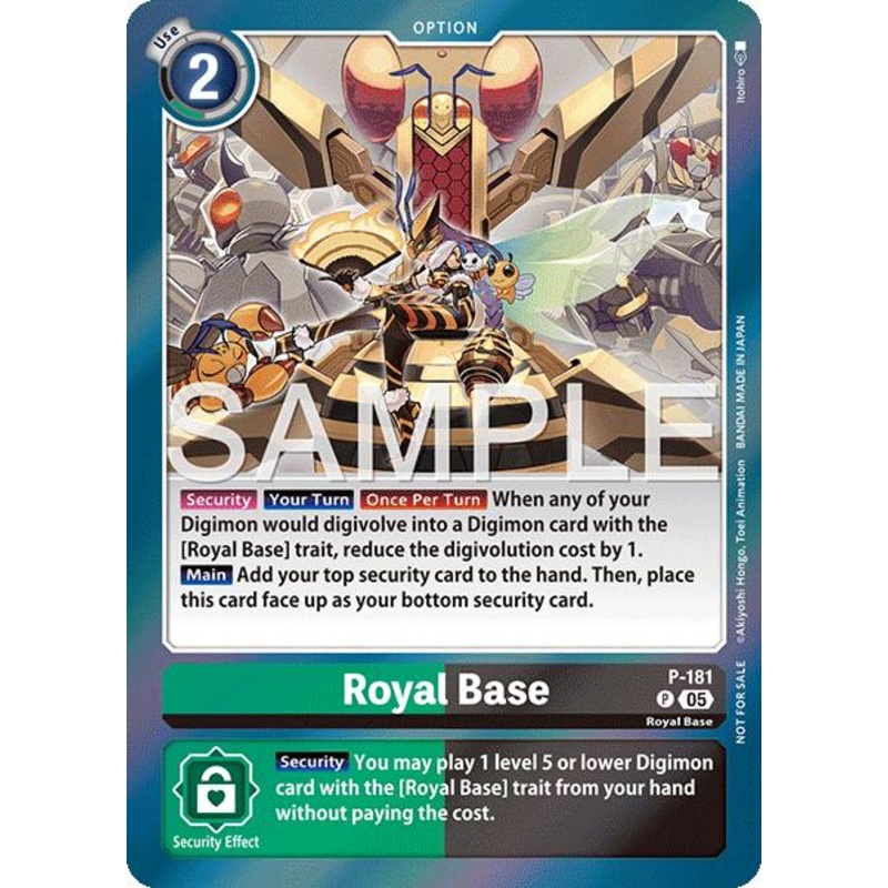 Royal Base [P-181] (Event Pack 8) [Promotional Cards]