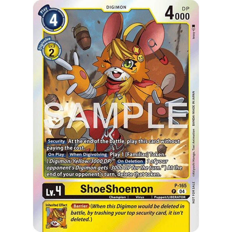 ShoeShoemon [P-165] (Event Pack 8) [Promotional Cards]