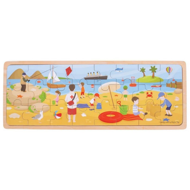 At The Seaside Jigsaw Puzzle 24pcs